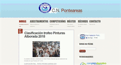 Desktop Screenshot of cnponteareas.es